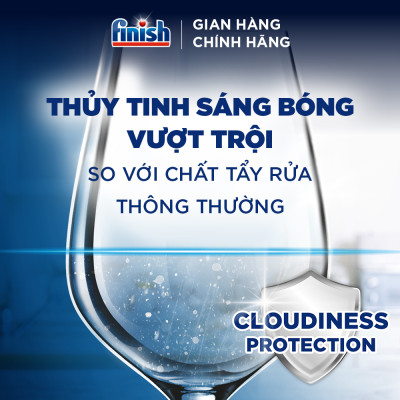 Nước Làm Bóng Chén Bát  Finish Rinse & Shine Aid