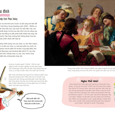 Sách - Câu Chuyện Âm Nhạc - Lịch Sử Âm Nhạc Dành Cho Trẻ Em - Bìa Cứng