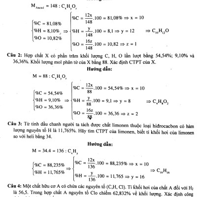 Chinh Phục Hóa Học Lớp 11 (Tập 1) - Hữu Cơ