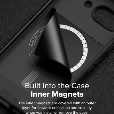 Ốp lưng cho Google Pixel 9a RINGKE Onyx Magnetic - Hàng Chính Hãng