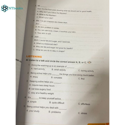 Sách Bài tập phát triển năng lực Tiếng Anh lớp 7 (Theo chương trình giáo dục phổ thông 2018)
