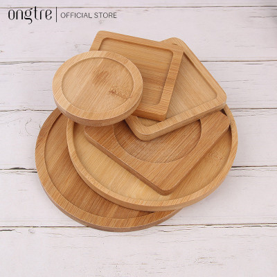 Lót ly ONGTRE bằng tre, Lót cốc gỗ | ongtre (Vietnam).