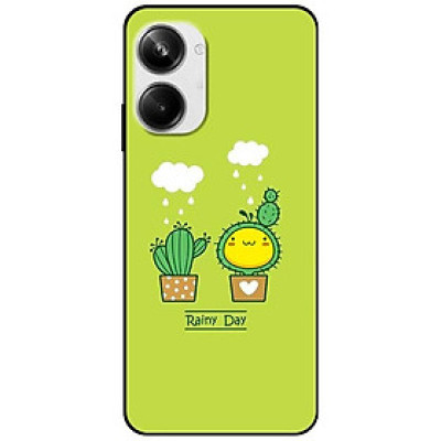Ốp lưng cho Realme 9i - Realme 10 - C11 2021 - C65 4G - C67 - C20 - Poco X6 5G - Xương Rồng Mây - Hàng Chính Hãng