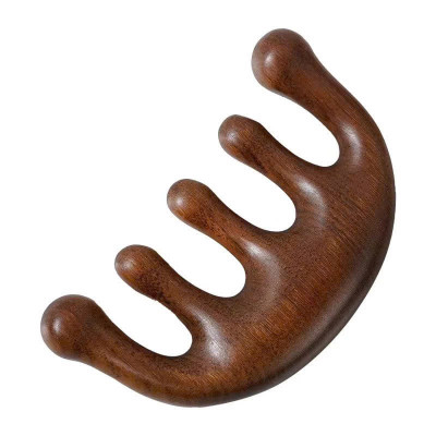 Dụng Cụ day ấn Huyệt Mát xa toàn thân bằng gỗ Đàn Hương Chăm sóc sức khỏe 