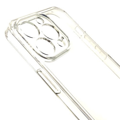 Ốp lưng cho iPhone 14 Pro Max hiệu Likgus SafeGuard chống sốc (Trong suốt không ố màu) - Hàng nhập khẩu