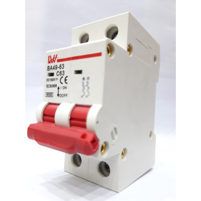 CB đóng ngắt DC 1000V 32A,63A,125A LW chuyên dụng điện mặt trời