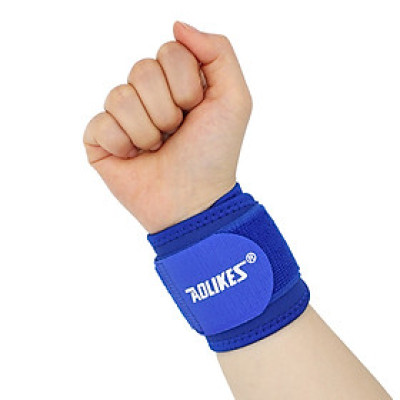 Băng cuốn cổ tay AolikesOLIKES AL7936 trợ lực, hỗ trợ đẩy tạ chuyên nghiệp chuyên gym, chính hãng