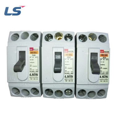 Cầu dao MCCB LS BS32c (không vỏ) 6-10-15-20-30A Aptomat 2P | Hàng Chính Hãng