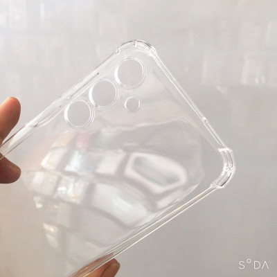 Ốp lưng cho Samsung M35 5G dẻo trong TPU chống sốc 4 góc cạnh ( hàng chính hãng)