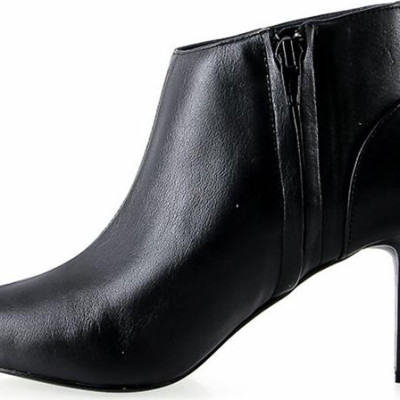 Giày Boot Nữ Cột Dây Huy Hoàng HT7920 - Đen