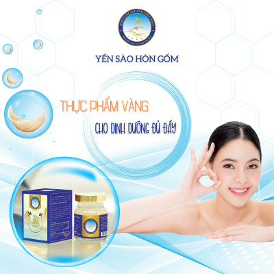 [Combo 12 Hũ] Tổ Yến Chưng Đông Trùng Hạ Thảo (Ăn Kiêng) - Yến Sào Hòn Gốm Chính Hiệu Khánh Hoà - HGK NEST 