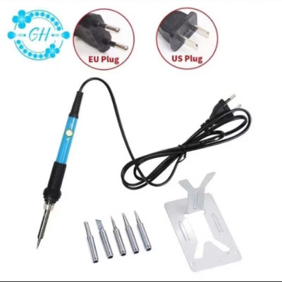 BỘ MỎ HÀN THIẾC CHỈNH NHIỆT TẶNG KÈM THEO 5 MŨI HÀN ĐẾ GÁC MỎ HÀN THUẬN TIỆN CHO MỌI NGƯỜI