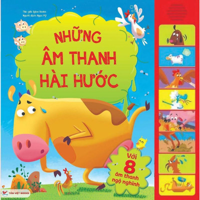 Sách Âm Thanh - 8 Âm Thanh Ngộ Nghĩnh - Những Âm Thanh Hài Hước - Tân Việt Books