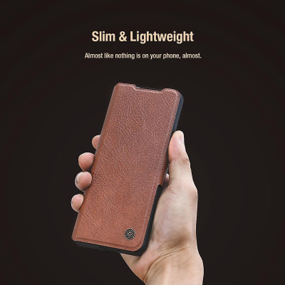 Bao da cho Galaxy Z Fold 6 Nillkin Aoge có nhét bút - hàng chính hãng