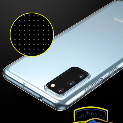 Ốp lưng dành cho Samsung Galaxy A51 dẻo trong suốt, dày dặn, chống sốc cao cấp - Hàng nhập khẩu