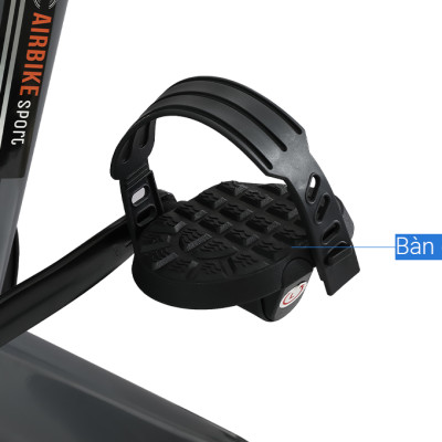 Xe đạp tập thể dục spining Airbike Sport - Hàng chính hãng