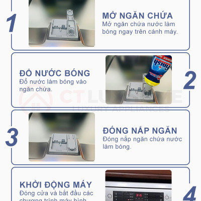 Nước làm bóng  FINISH 400ML - ĐỨC.