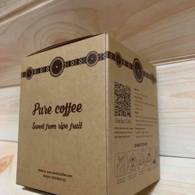 Cà phê túi lọc hiệu Darlac Café Hộp 150g (10 túi )