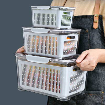 Hộp Đựng Bảo Quản Thức Ăn 2 Lớp 1,7 Lít Và 4,5 Lít Hokori. Hộp Đựng Hoa Quả Trái Cây Cao Cấp Việt Nhật Có Lỗ Thoát Khí , Sản Xuất Theo Tiêu Chuẩn Châu Âu An Toàn Cho Sức Khỏe - Hàng Việt Nam