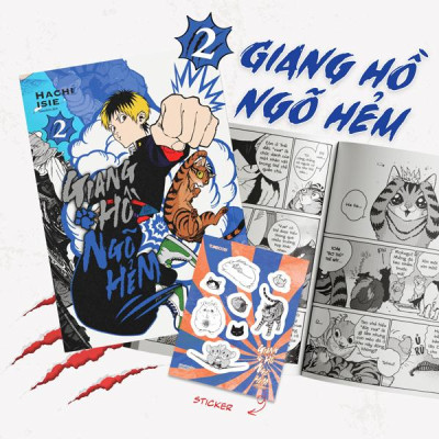 Sách - Giang Hồ Ngõ Hẻm - Tập 2 - Bản Đặc Biệt - Tặng Kèm Sticker