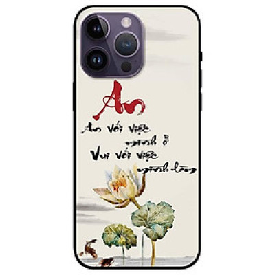 Ốp lưng dành cho Iphone 14 - Iphone 14 Plus - Iphone 14 Pro - Iphone 14 Pro Max - An Sen Trắng