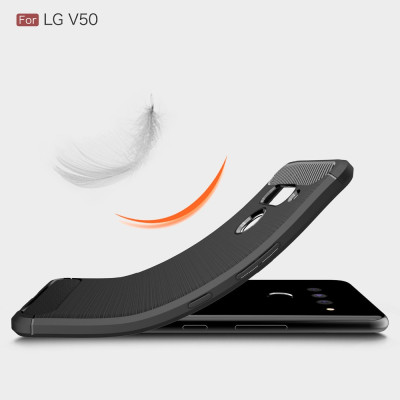 Ốp lưng LG V50 ThinQ 5G hiệu Likgus chống sốc chuẩn quân đội, chống va đập, chống vân tay - Hàng nhập khẩu