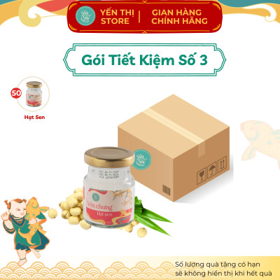 (Tặng Bao Lì Xì )Yến Thị-Gói 50 hũ tiết kiệm-30% yến, hũ 70ml