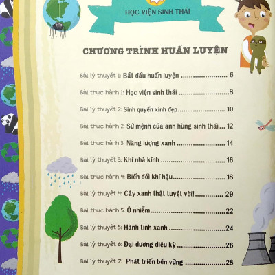 Tủ Sách Giáo Dục Stem: Anh Hùng Sinh Thái Tập Sự