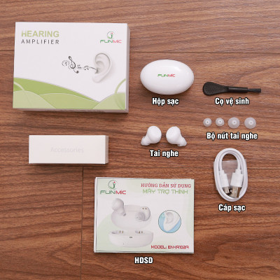Máy trợ thính đeo trong tai Funmic EN-IA102A - Loại đeo 2 tai