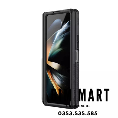 Ốp lưng dành cho Samsung Z Fold5 Nillkin Super Frosted Shield Pro Matte - Hàng Chính Hãng (Tặng 2 túi PVC đựng thẻ ATM)