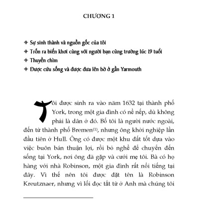 Những Cuộc Phiêu Lưu Kì Thú Robinson Crusoe (Tái Bản 2022)