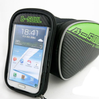 (Tặng khóa 4 số đổi mã )Túi 4 Ngăn Treo Sườn Xe Đạp Kèm Túi Chống Nước Cho Điện Thoại