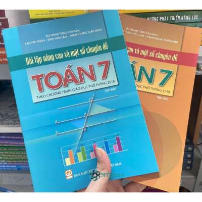 Sách Bài tập nâng cao một số chuyên đề Toán lớp 7 tập 2 (Theo chương trình giáo dục phổ thông 2018)