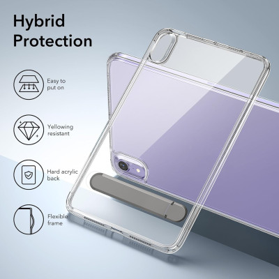 Ốp lưng Cho iPad Mini 7 ESR Metal Kickstand Case - Hàng Chính Hãng