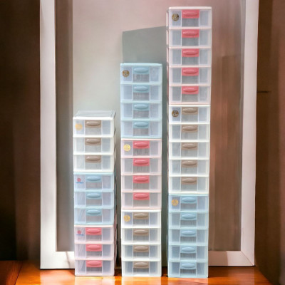 TỦ NHỰA MINI 3/4/5 TẦNG ĐA NĂNG KIỂU DÁNG & MÀU SẮC PHONG CÁCH BẮC ÂU