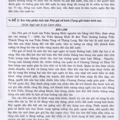 270 Đề và Bài văn hay 9 (Dùng chung cho các bộ SGK)