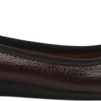 Giày Nữ Búp Bê Da Bò Huy Hoàng HT7907 - Nâu Đất