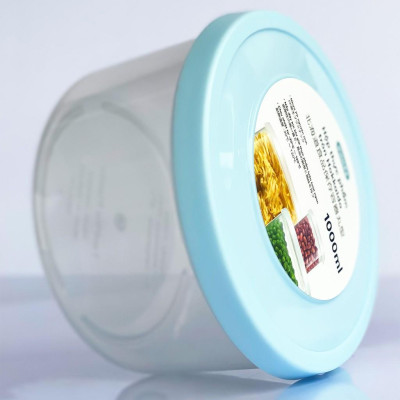 Bộ 3 Hộp Nhựa Đựng Thực Phẩm, Thức Ăn Hokkaido Tròn - Nhựa Cao Cấp Trong Suốt Bền Kín Chịu Nhiệt Cao Tiêu Chuẩn Nhật ( Tặng kèm khăn lau pakasa) 