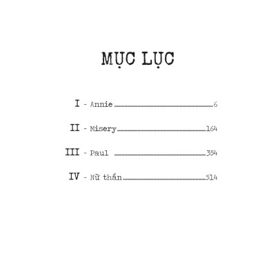 Misery - Chiếc Máy Đánh Chữ Đẫm Máu Ở Vùng Núi Tuyết