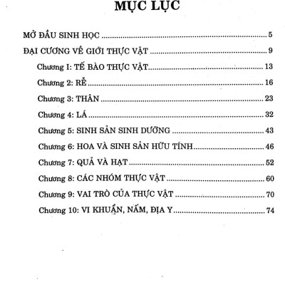 Đề Học Tốt Sinh Học Lớp 6