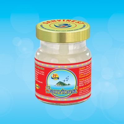 [Combo 10 lọ]  Nước Yến sào Sanvinest Khánh Hòa không đường lọ 70ml - S102