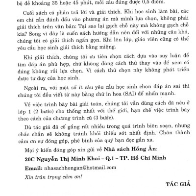 500 Bài Toán Trắc Nghiệm Lớp 2 (Biên Soạn Theo Chương Trình Mới)