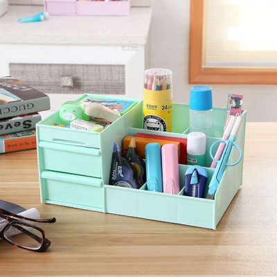 Kệ Nhựa Đựng Mỹ Phẩm Đa Năng Nhiều Ngăn 3 Tầng Cao Cấp