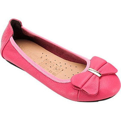 Giày Nữ Búp Bê Da Bò Huy Hoàng HT7912 - Hồng