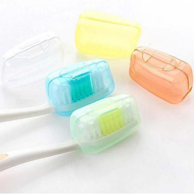 Nắp Nhựa Bọc Đầu Bàn Chải Đánh Răng Tránh Bụi Bẩn Côn Trùng, Gián Có Lỗ Thông Khí, Nút Đậy Bịt Bảo Vệ Đầu Bàn Chải Tiện Lợi Khi Đi Du Lịch