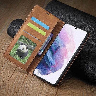 Bao Da Bò Non Dành Cho SamSung Galaxy A56 , A36 , A26 , A16 Chính Hãng Forwenw Có Ngăn Đựng Tiền và Thẻ - Hàng chính hãng