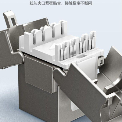 Ugreen UG80451NW159TK Cat6 Ftp Tool-Free Modular Connector - HÀNG CHÍNH HÃNG