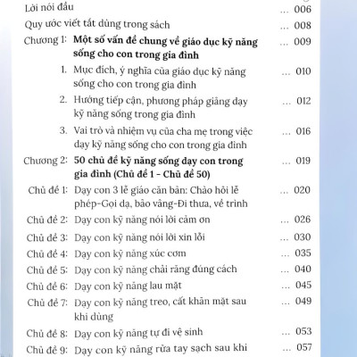 100 kỹ năng sống dạy con trong gia đình (Con từ 3 đến 10 tuổi)(Trọn bộ 2 cuốn)