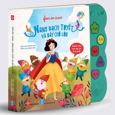 Sách Âm Thanh - Nàng Bạch Tuyết Và Bảy Chú Lùn - Đinh Tị Books