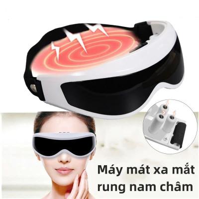 Kính Massage Mắt Công Nghệ Từ Tính Giảm Áp Lực, Giảm Mỏi Mắt Hiệu Quả